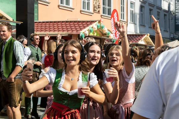 Graz Austria Wrzesień 2019 Coroczny Jesienny Festiwal Styryjskiej Kultury Ludowej — Zdjęcie stockowe