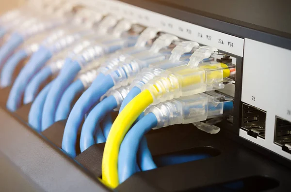 Концепция сети Ethernet . — стоковое фото