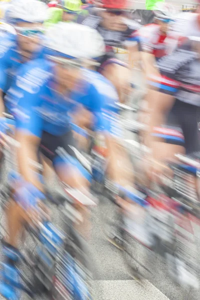 Cyclistes de course, Motion Blur — Photo