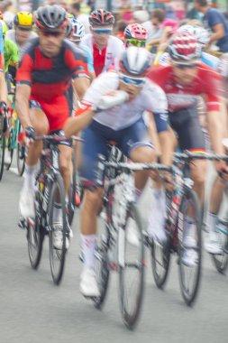 Bisikletçiler yarış, Hareket Bulanıklığı