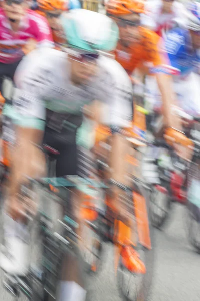 Cyclistes de course, Motion Blur — Photo