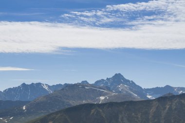 Polonya/Slovakya, Tatra Dağları, Kasprowy ve Swinica tepeler