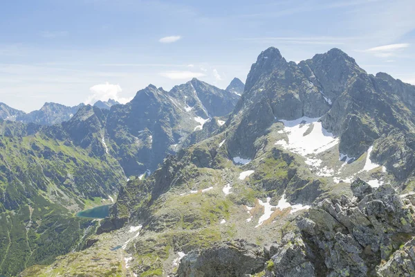 Poland/Slovakia Peaks of Tatra Mountains — Stock Photo, Image