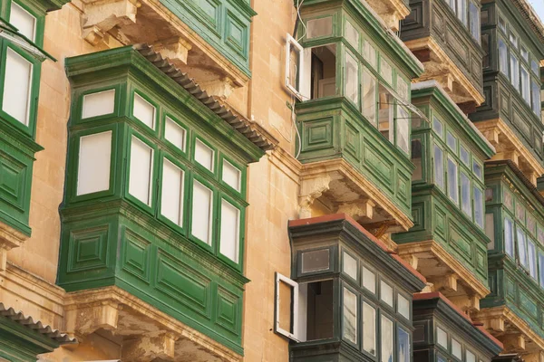 Malta Valletta, geleneksel balkon
