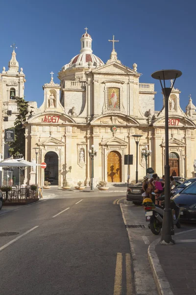 Malta, Rabat, Cattedrale — Foto Stock