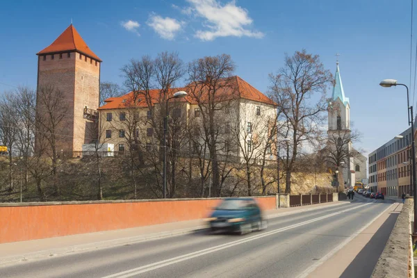 Polsko, Malopolska, Oswiecim, Piast hrad — Stock fotografie