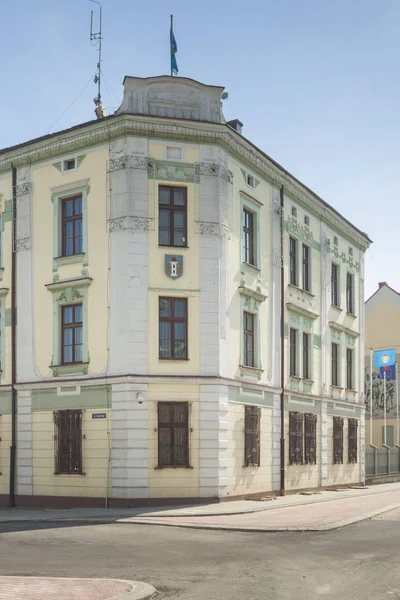 Polonia, Malopolska, Oswiecim, Edificio del Ayuntamiento — Foto de Stock