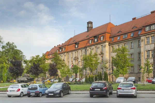 Polonia, Silesia, Gliwice, Edificio de la Corte Regional — Foto de Stock
