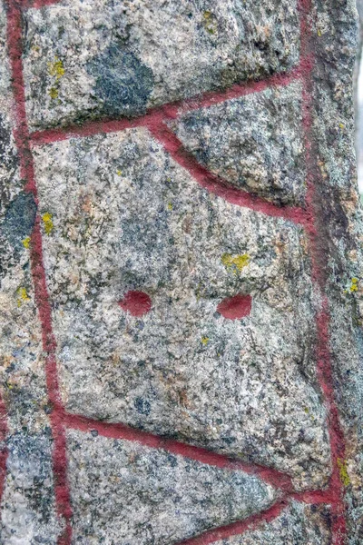 룬 문자 비문, 룬 — 스톡 사진