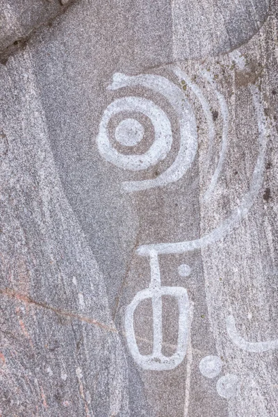 Szwedzki petroglify — Zdjęcie stockowe