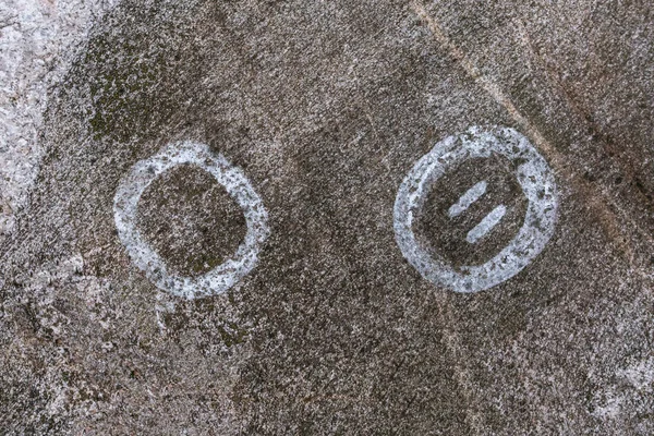 Petroglyphe Aus Der Bronzezeit Nahe Nykping Schweden — Stockfoto