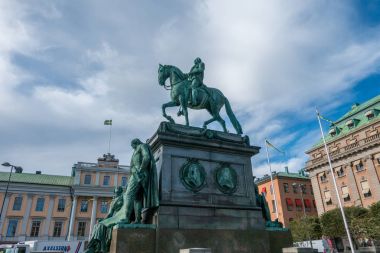  Kral Gustav Ii Adolf heykeli 