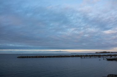 Lake Vattern Swedens en büyük ikinci Gölü olduğunu