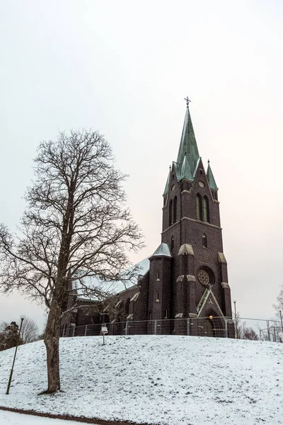 Boxholm Kościół Został Zakończony Rok 1897 — Zdjęcie stockowe