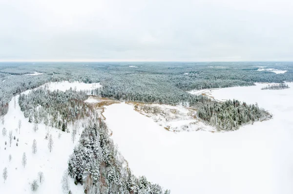 Zimní krajina — Stock fotografie