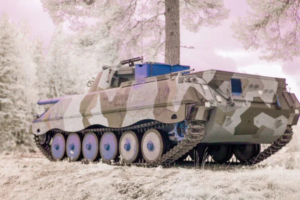 Swedish Tank Destroyer Ikv — Stockfoto