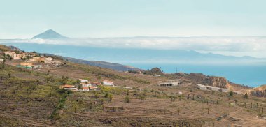La Gomera Adası manzarası