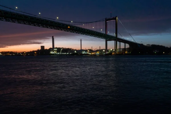 Ponte Alvsborg Ponte Alvsborg Svezia Grande Ponte Goteborg — Foto Stock