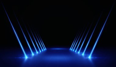 mavi ışık çizgili