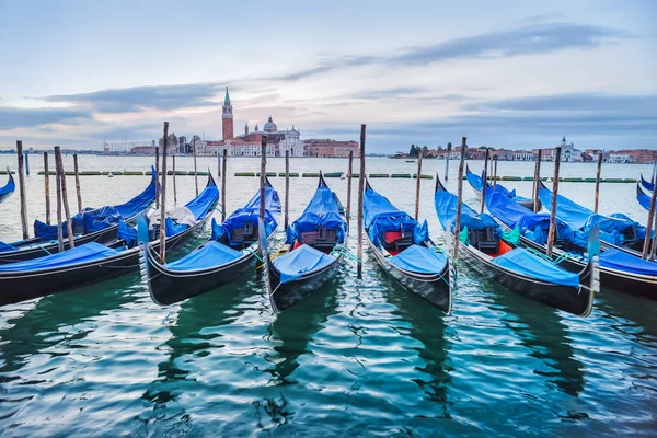 Гондоли Венеції — стокове фото