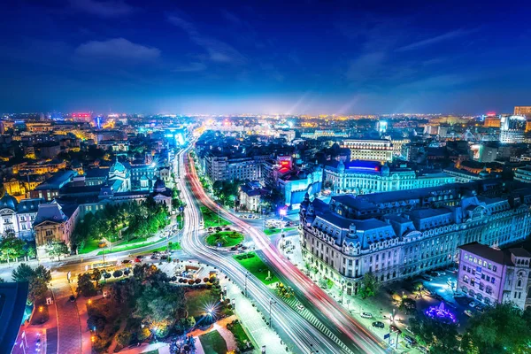 Panorama z Bukurešti — Stock fotografie