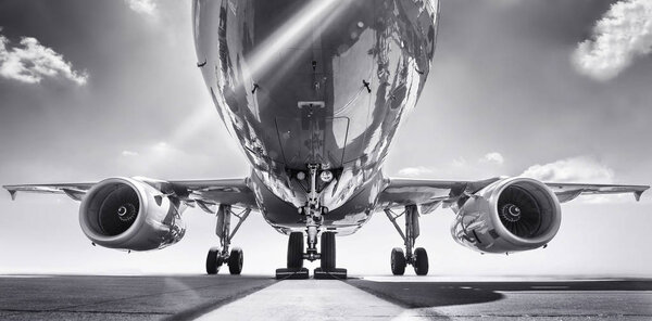 waiting for take off