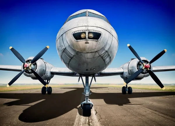 Waiting for take off — Stock Photo, Image