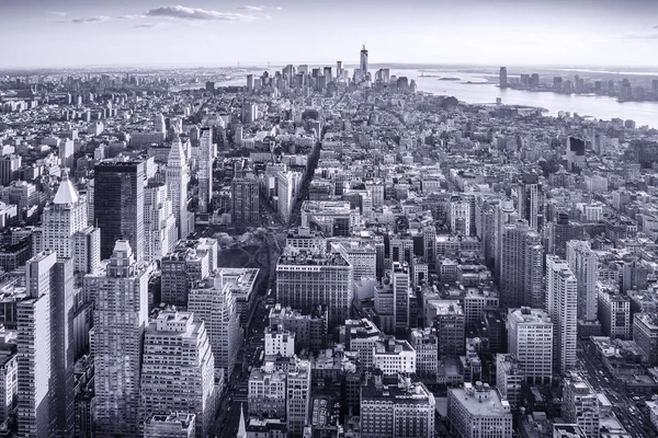 Panoramic View Manhattan New York — Stock Photo, Image