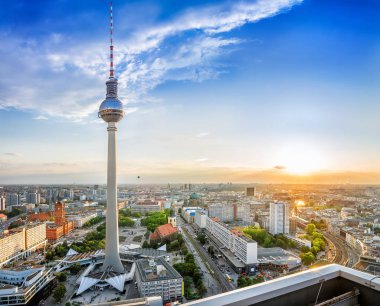 panoramik berlin şehir merkezi