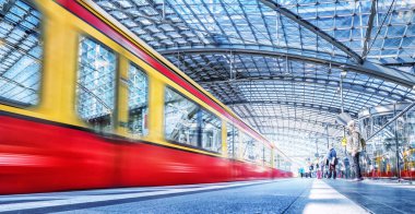 Tren staition Berlin, Almanya