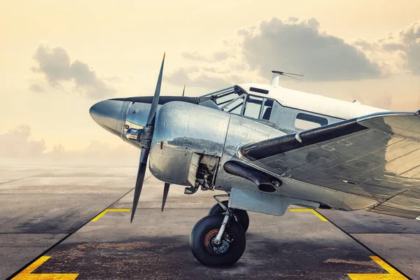 Aeronaves Históricas Aeródromo — Foto de Stock