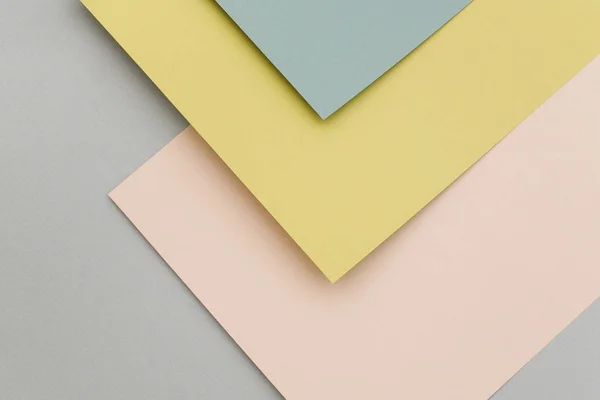 Geometrischer Papierhintergrund, Textur aus Pastellfarben. Hintergrund für Ihr Design — Stockfoto