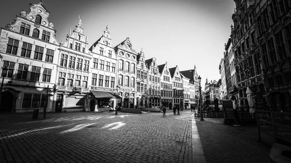 Una Calle Amberes Bélgica Februari 2018 — Foto de Stock