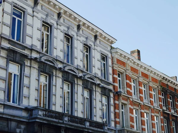 Eski mimari Antwerp, Belçika.