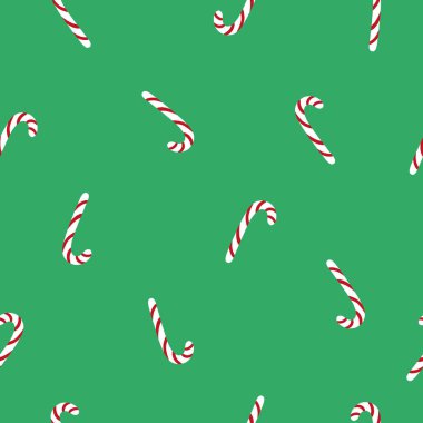 Noel şekerleri kusursuz arka plan. Yeşil, kırmızı, beyaz. 