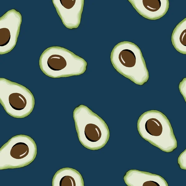 Avocado blisters seamless pattern. — Stock Vector