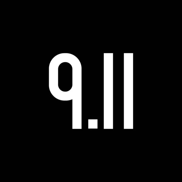 Сентября 911 Никогда Забудем День Патриота — стоковый вектор