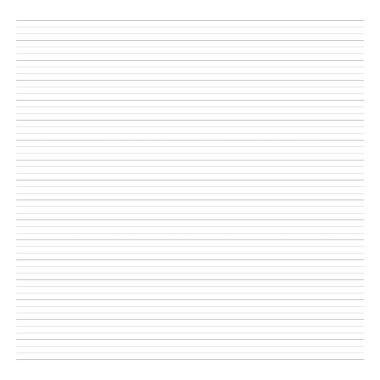 Kağıt kaplı defter. Üç sıra halinde. Alıştırma kitabı sayfası. Planlayıcı, defter, okul ve baskı için mükemmel.