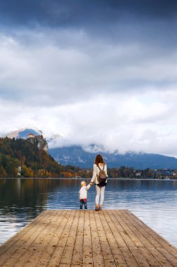 Aile on the Lake Bled, Slovenya, Europe