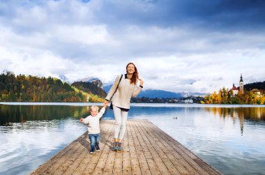 Aile on the Lake Bled, Slovenya, Europe
