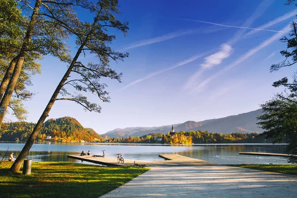 Дивовижні Bled озера, Словенія, Європа — стокове фото