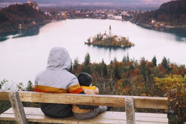 Aile on the Lake Bled, Slovenya, Europe 