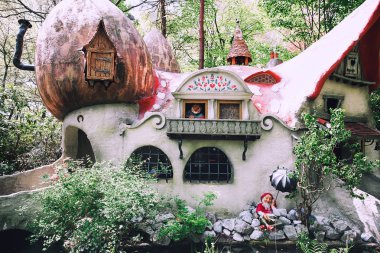 Fantastik temalı park Efteling Hollanda.