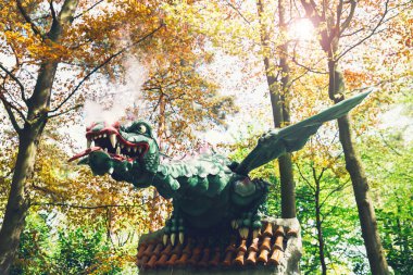 Fantastik temalı park Efteling Hollanda.