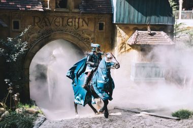 Fantastik temalı park Efteling Hollanda.