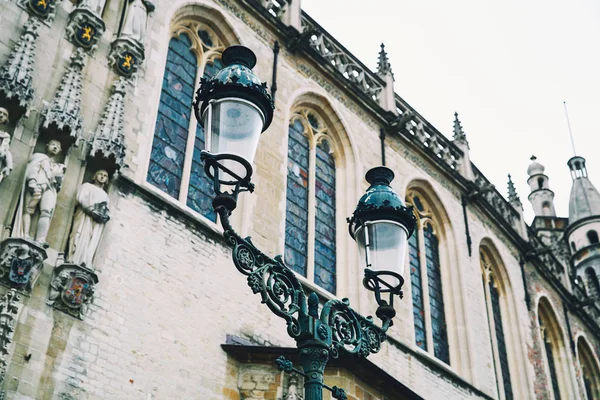 Belgische traditionele architectuur. — Stockfoto