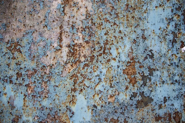 Rusty Background Shabby Blue Background Rust Vintage Interesting Texture — Stock Photo, Image