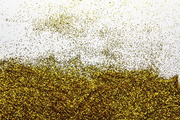 Композиція Красивим Золотим Блиском Тло Текстура Золотошукача Розкішний Золотий Блиск — стокове фото