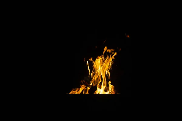 Опасный Огонь Тёмном Фоне Фон Огня Шаблон Огня Использован Конструкции — стоковое фото
