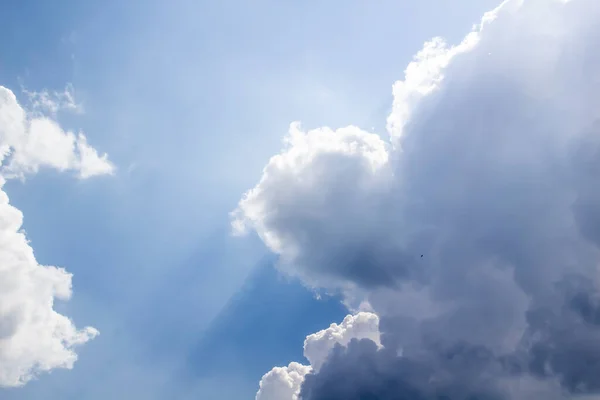 Beautiful clouds in the sky.  Pattern from clouds